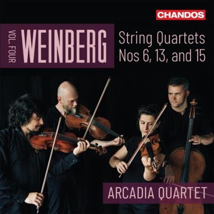 String Quartets Vol.4 - CD Audio di Mieczyslaw Weinberg
