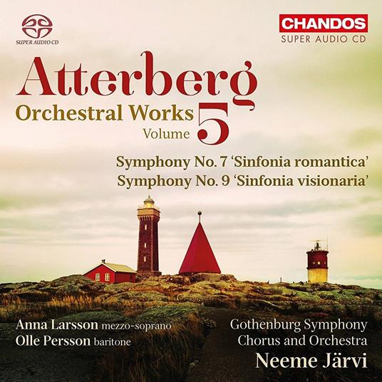 Sinfonie n.7, n.9 - CD Audio di Neeme Järvi,Göteborg Symphony Orchestra,Kurt Magnus Atterberg