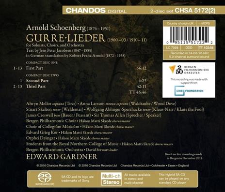 Gurre - SuperAudio CD di Arnold Schönberg - 2