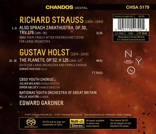 I Pianeti - SuperAudio CD ibrido di Gustav Holst - 2