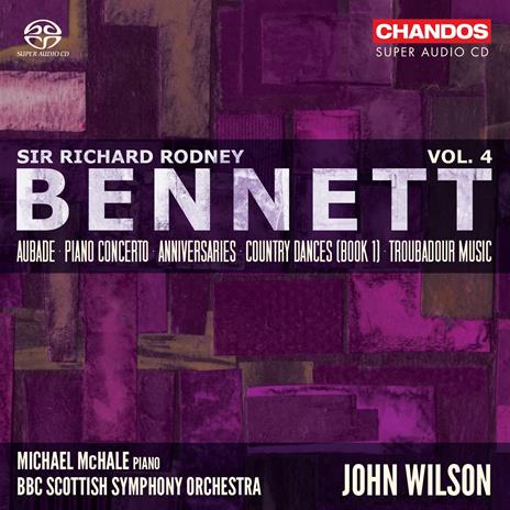 Orchestral Works Vol.4 - SuperAudio CD di Richard Rodney Bennett