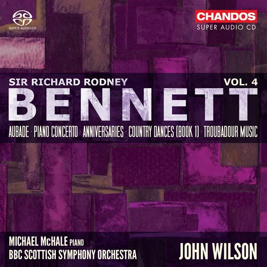 Orchestral Works Vol.4 - SuperAudio CD di Richard Rodney Bennett