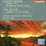 Sinfonie - CD Audio di Samuel Barber,Amy Beach