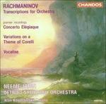 Concerto elegiaco - Tema e variazioni su un tema di Corelli - Vocalise - CD Audio di Sergei Rachmaninov