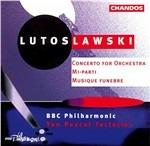 Concerto - Mi-parti - Musique funèbre - CD Audio di Witold Lutoslawski