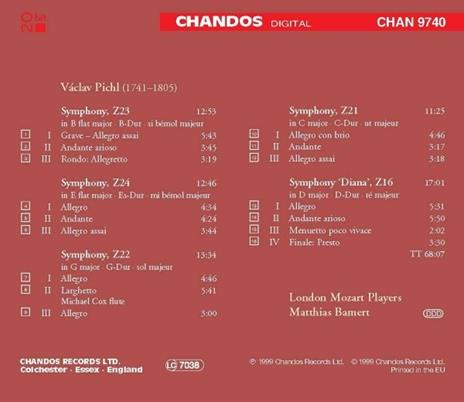 Sinfonie - CD Audio di Wenzel Pichl - 2