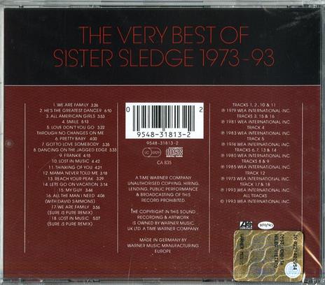 The Very Best of Sister Sledge - CD Audio di Sister Sledge - 2