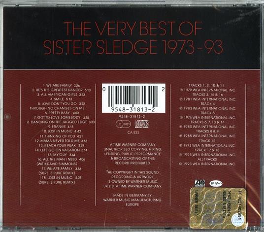 The Very Best of Sister Sledge - CD Audio di Sister Sledge - 2