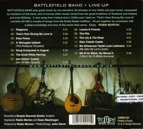 Line-Up - CD Audio di Battlefield Band - 2
