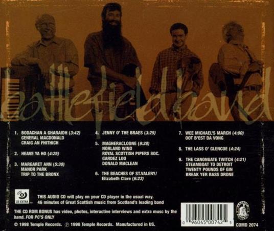 Rain, Hail or Shine - CD Audio di Battlefield Band - 2