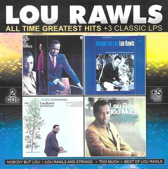 All Time Greatest Hits (2 CD) - CD Audio di Lou Rawls