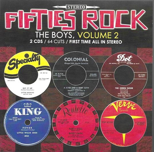 Fifties Rock. The Boys 2-64 - CD Audio