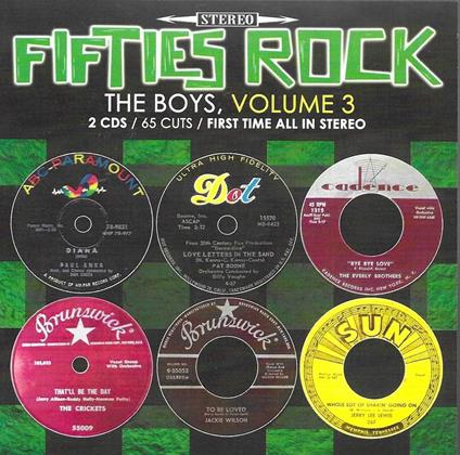 Fifties Rock - The Boys 3-65 - CD Audio