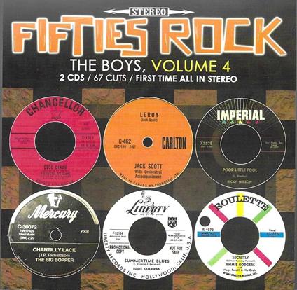 Fifties Rock - The Boys 4-67 - CD Audio