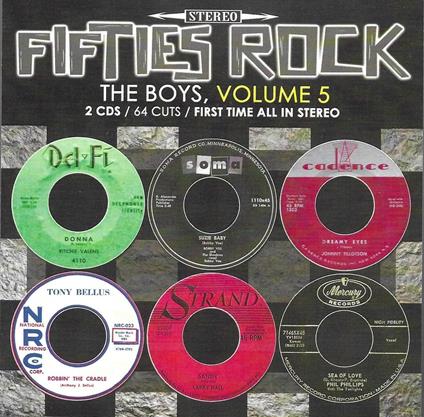 Fifties Rock - The Boys 5-64 - CD Audio
