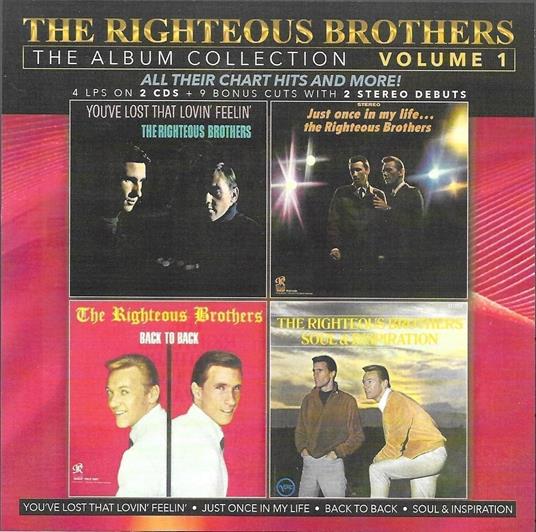 Album Collection 1 - CD Audio di Righteous Brothers