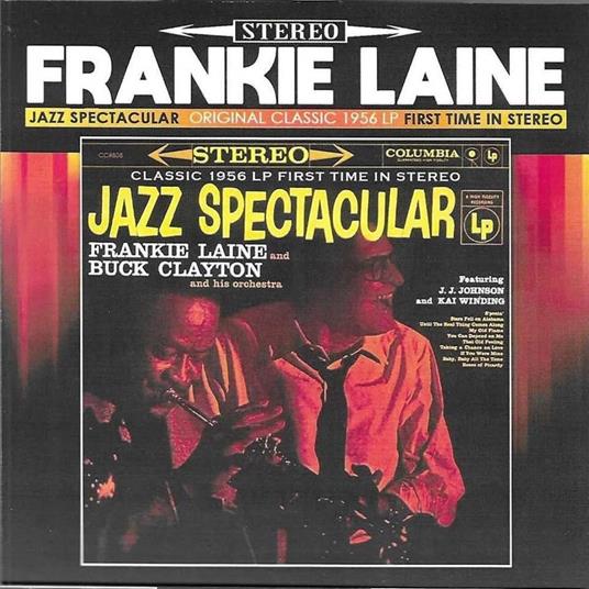 Jazz Spectacular. Classic 1956 - CD Audio di Frankie Laine