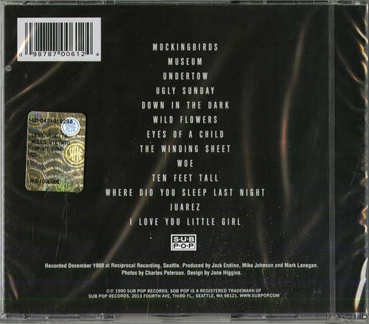 The Winding Sheet - CD Audio di Mark Lanegan - 2