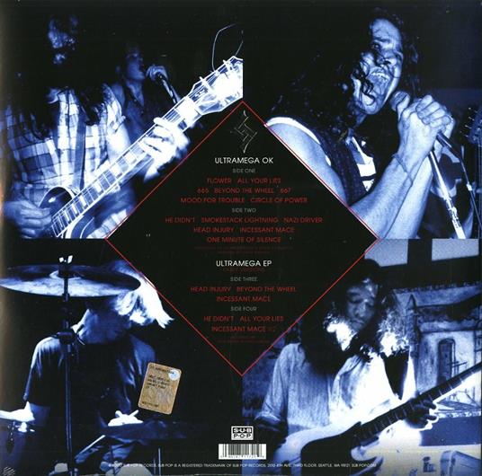 Ultramega Ok - Vinile LP di Soundgarden - 2
