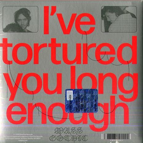 I've Tortured You Long Enough - CD Audio di Mass Gothic - 2