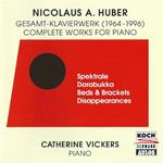 Nicolaus A. Huber - Complete Works For Piano (1964-1996)