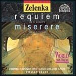Requiem - Miserere - CD Audio di Jan Dismas Zelenka