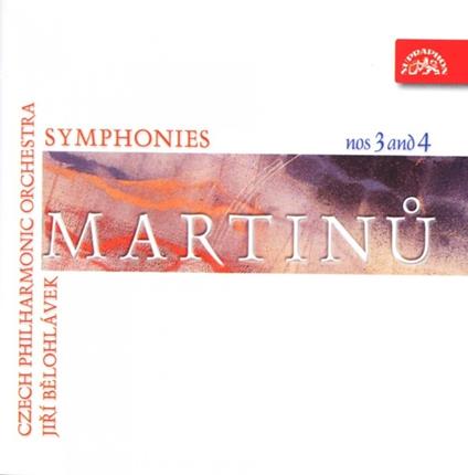 Sinfonie n.3, n.4 - CD Audio di Bohuslav Martinu,Czech Philharmonic Orchestra,Jiri Belohlavek