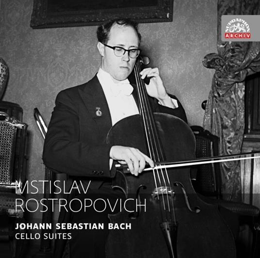 Suites per violoncello - CD Audio di Johann Sebastian Bach,Mstislav Rostropovich