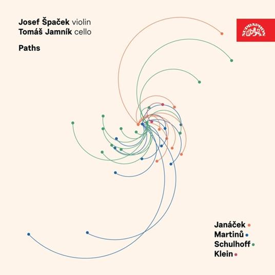 Paths - CD Audio di Leos Janacek,Bohuslav Martinu,Tomas Jamnik,Josef Spacek
