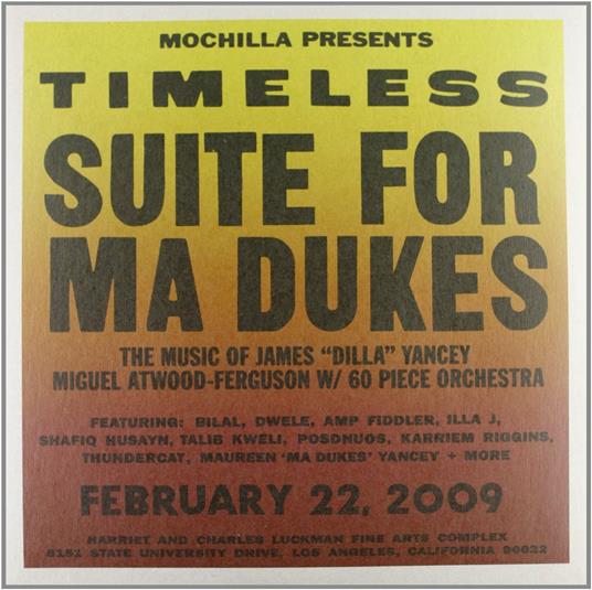 Timeless. Suite for Ma Dukes - Vinile LP