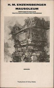 Mausoleum - Hans Magnus Enzensberger - copertina