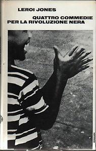 Quattro commedie per la rivoluzione nera - Leroi Jones - copertina