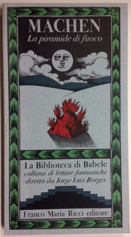 La piramide di fuoco - Arthur Machen - copertina