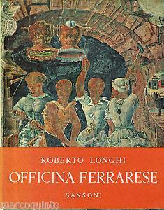 Officina ferrarese - Roberto Longhi - copertina