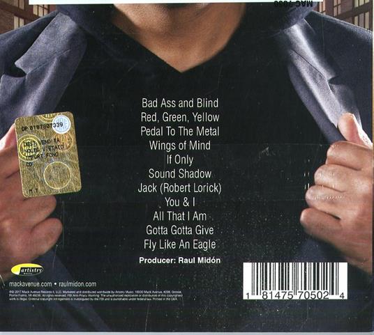 Bad Ass and Blind - CD Audio di Raul Midon - 2