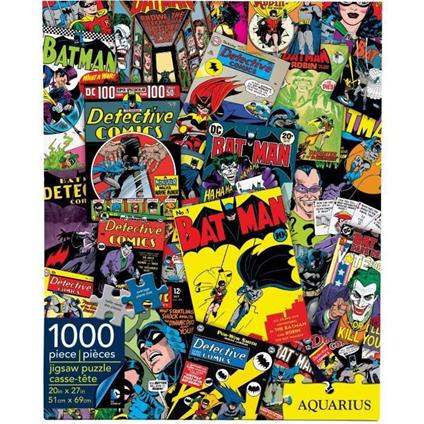ACQUARIO Puzzle 1000 pezzi DC Comics Batman Collage 65214
