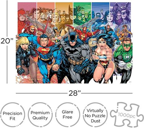 Dc Jla 1000 Pcs Puzzle - 2