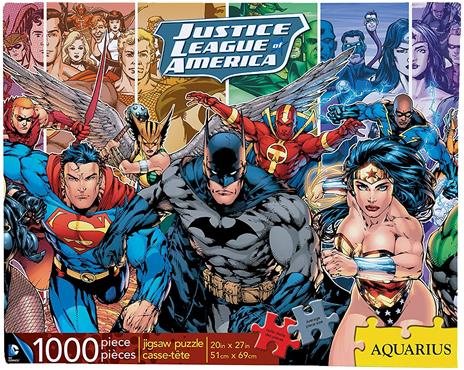 Dc Jla 1000 Pcs Puzzle