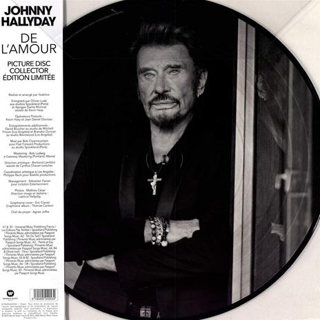 De L'Amour (Vinyle Picture Disc) - Vinile LP di Johnny Hallyday - 2