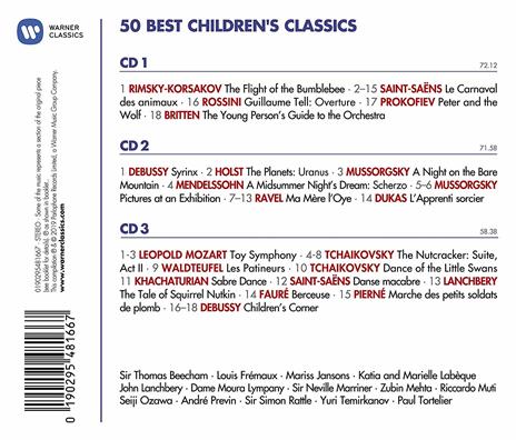 50 Best Children's Classics - CD Audio - 2