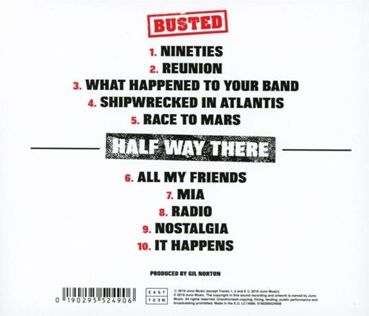 Half Way There - CD Audio di Busted