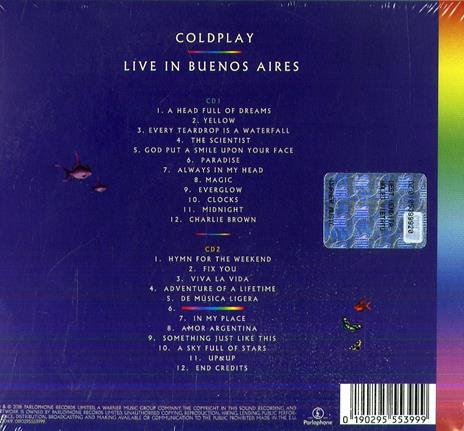 Live in Buenos Aires - CD Audio di Coldplay - 2
