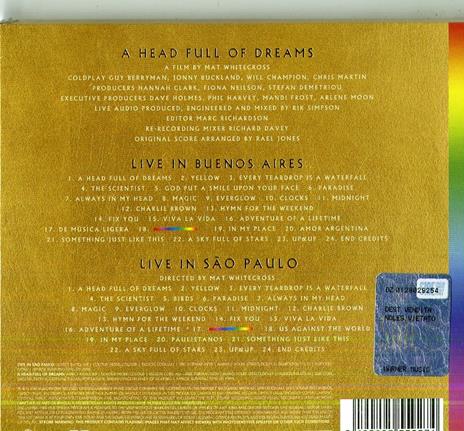 Live in Buenos Aires - Live in Sao Paolo - CD Audio + DVD di Coldplay - 2