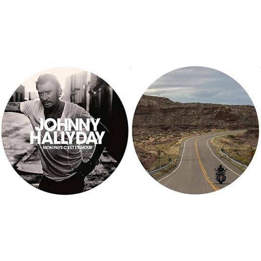 Mon Pays C'Est L'Amour (Picture Disc) - Vinile LP di Johnny Hallyday