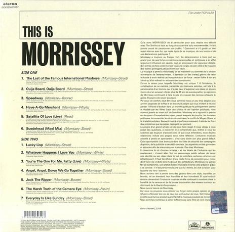 This Is Morrissey - Vinile LP di Morrissey - 2
