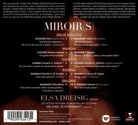 Miroirs - CD Audio di Orchestre National de Montpellier,Elsa Dreisig - 2