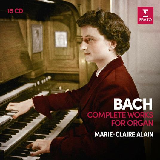 Musica completa per organo - CD Audio di Johann Sebastian Bach,Marie Claire Alain