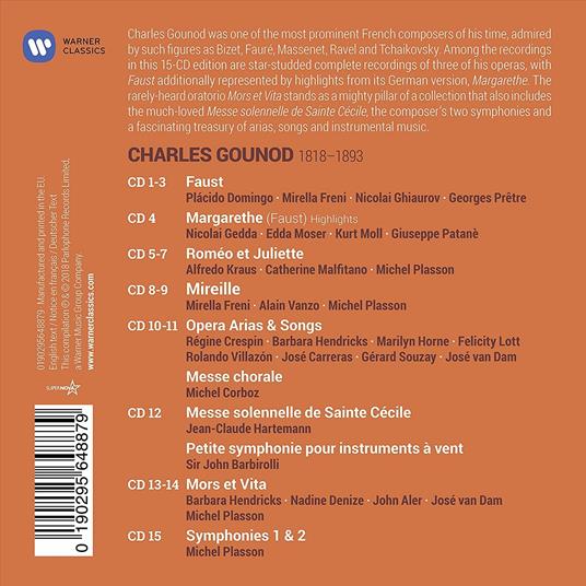 The Gounod Edition - CD Audio di Charles Gounod - 3