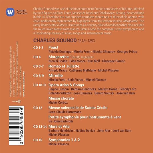 The Gounod Edition - CD Audio di Charles Gounod - 3