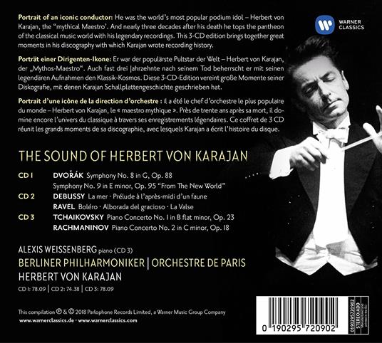 The Sound of Herbert Von Karajan - CD Audio di Herbert Von Karajan - 3